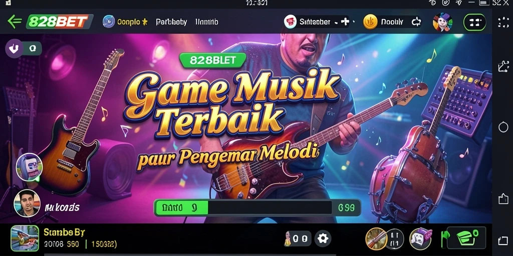 Tampilan gameplay dalam 828BET yang menarik dan penuh warna.