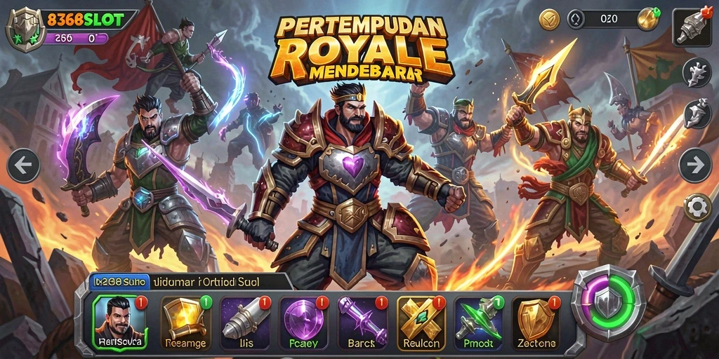 Tangkapan layar dari gameplay mendebarkan dalam 8368SLOT.