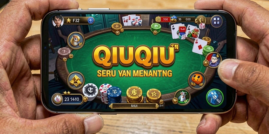 Tampilan screenshot gameplay QiuQiu F32 yang menarik.