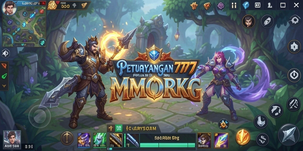 Tampilan gameplay menarik di dunia MMORPG GLORYSLOT777.