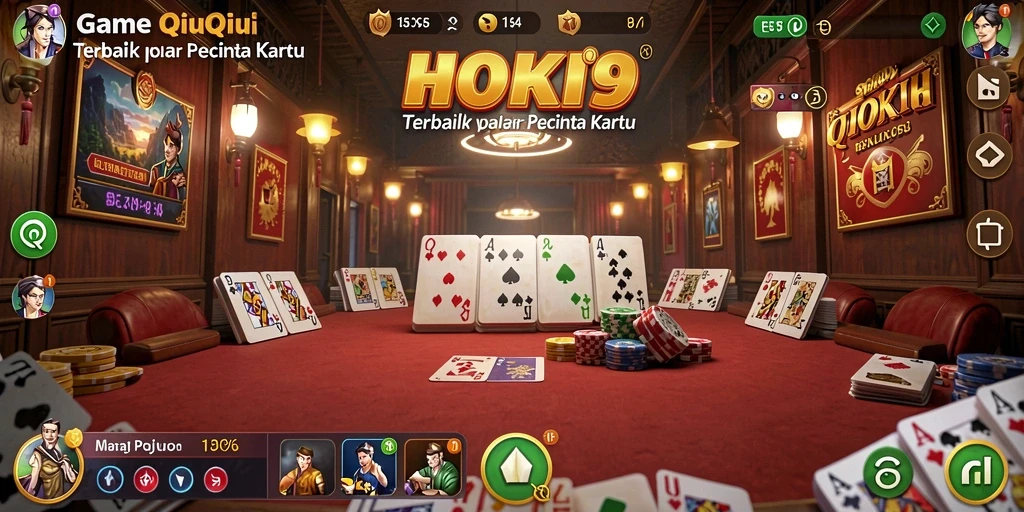 Screenshot gameplay HOKI9 yang menampilkan arena QiuQiu.