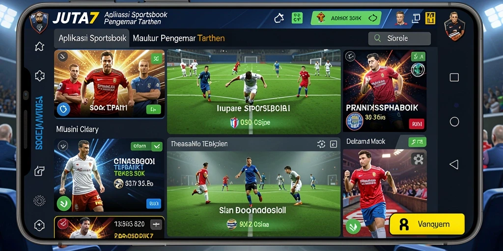 Screenshot utama JUTA7 menampilkan antarmuka taruhan yang menarik.