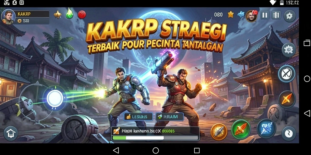 Tangkapan layar KAKRP menampilkan aksi strategis dalam gameplay yang mendebarkan.