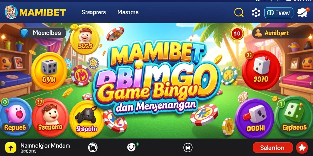 Screenshot gameplay <strong>MAMIBET</strong> yang menunjukkan keterlibatan pemain dalam permainan Bingo.