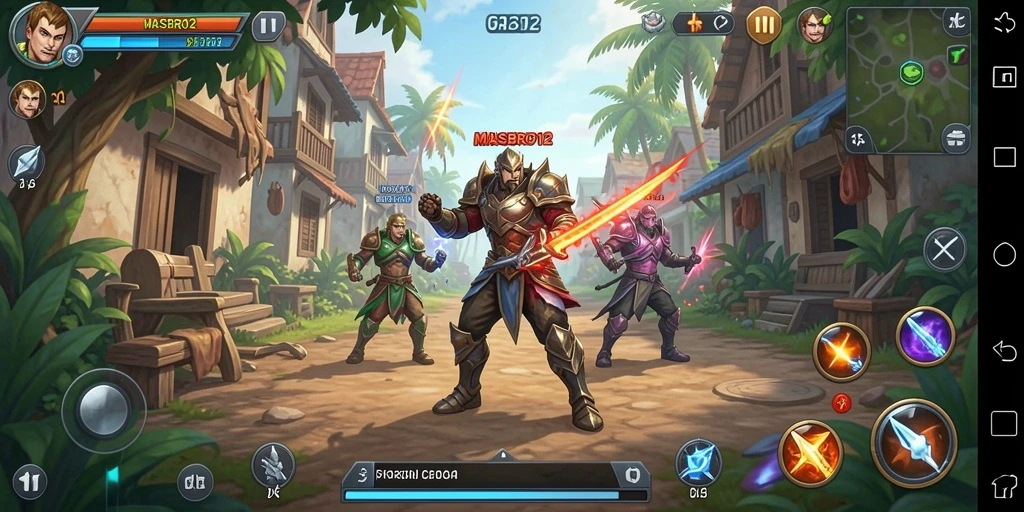Gameplay strategi yang mendebarkan dalam MASBRO12.