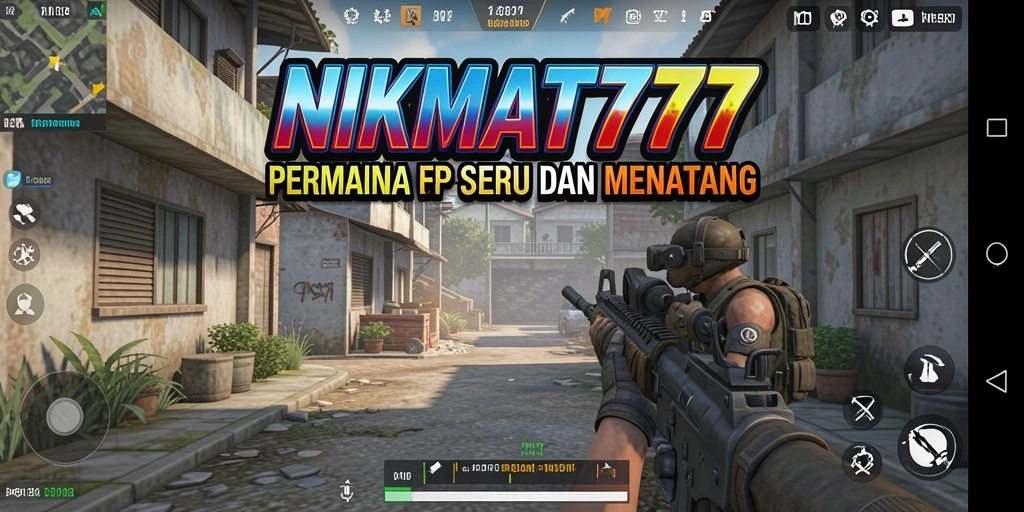 Screenshot gameplay NIKMAT777 yang menunjukkan aksi seru dalam FPS.