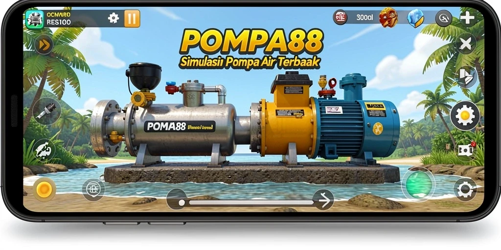 Tampilan gameplay POMPA88 yang menarik dan penuh tantangan.