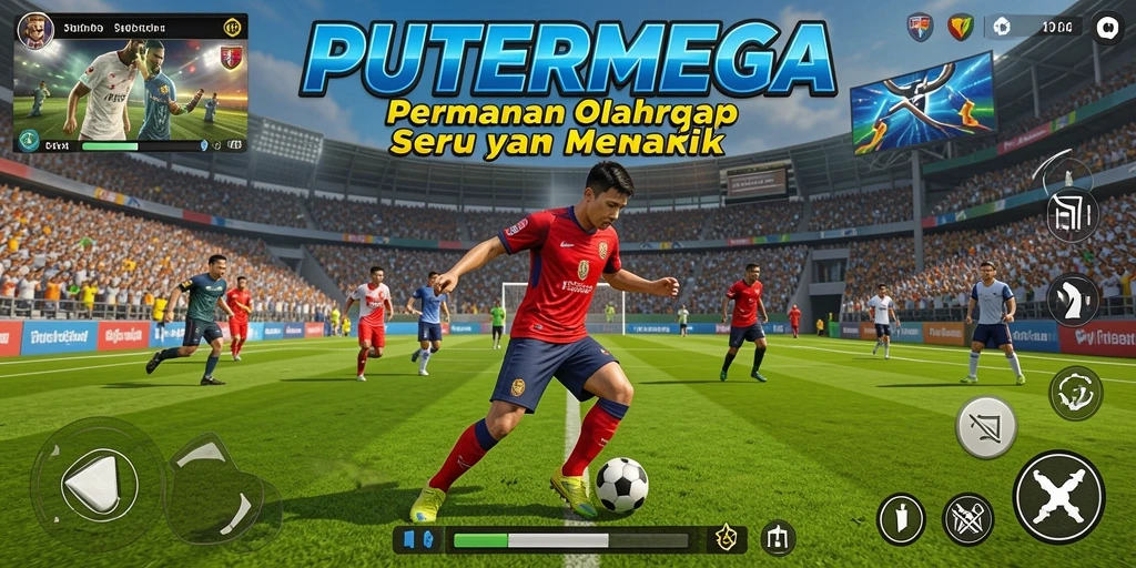 Tampilan gameplay seru dalam PUTERMEGA dengan karakter yang dinamis.