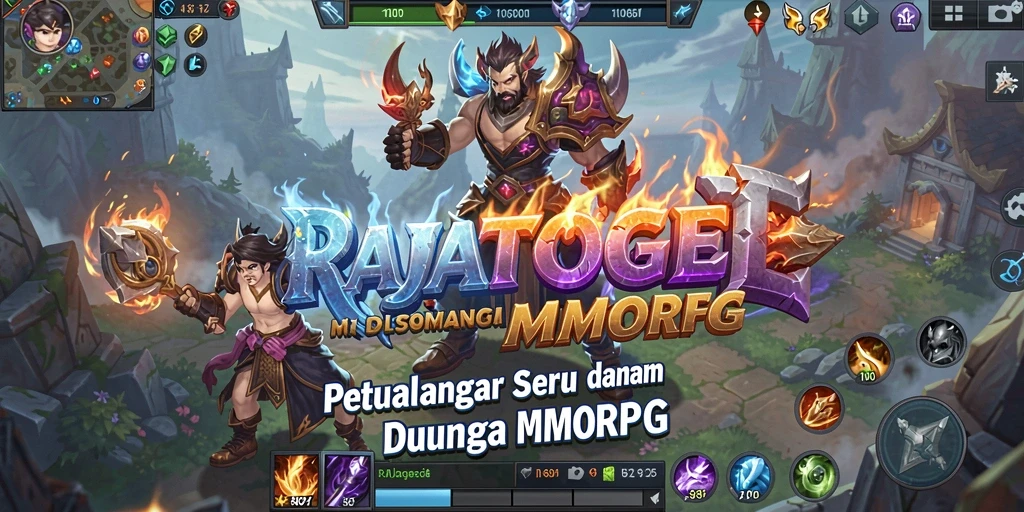 Tangkapan layar gameplay RAJATOGEL yang menunjukkan aksi pertempuran seru.