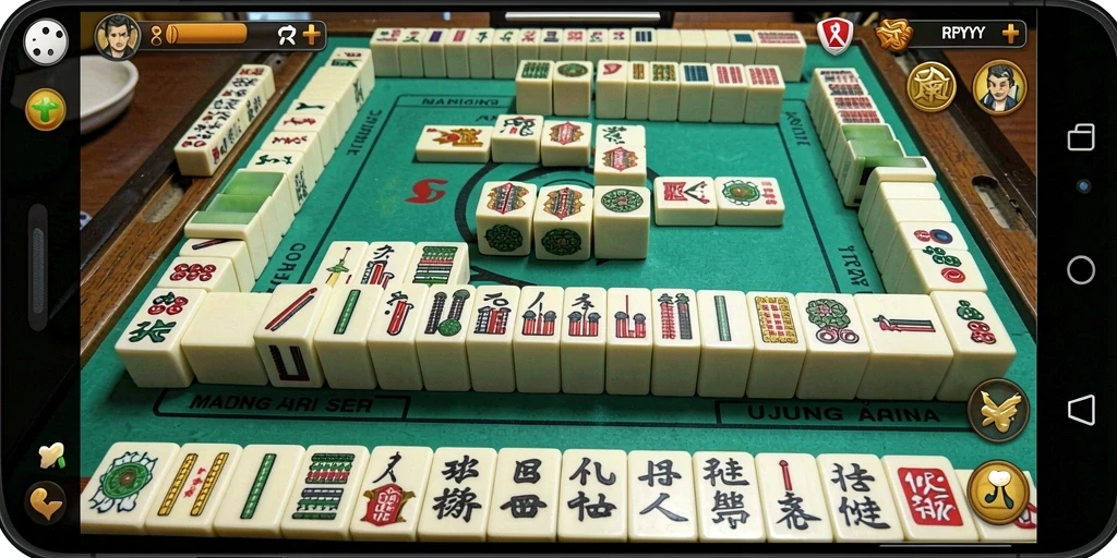 Tampilan gameplay Mahjong yang menarik dari RPYYY.