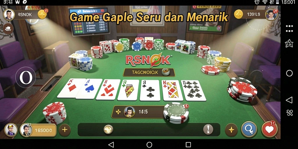 Tampilan gameplay RSNOK yang menarik dan interaktif.