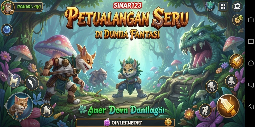 Gambaran gameplay SINAR123 yang menakjubkan di dunia petualangan.