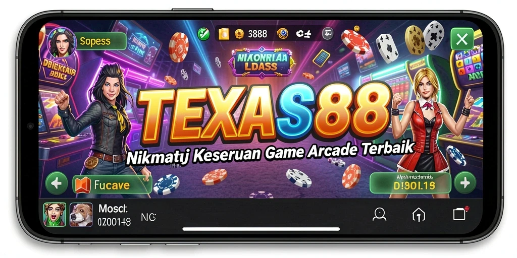 Tampilan gameplay seru dan menantang dalam TEXAS88.